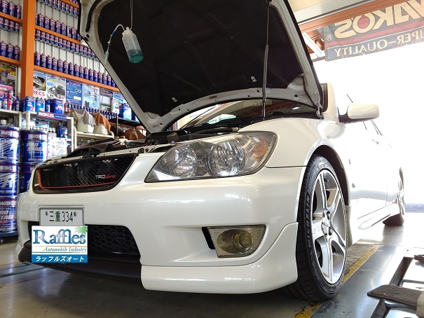 トヨタ アルテッツァ ALTEZZA SXE10 レックス施工 × スロットルバルブ洗浄 三重県 名張市 より