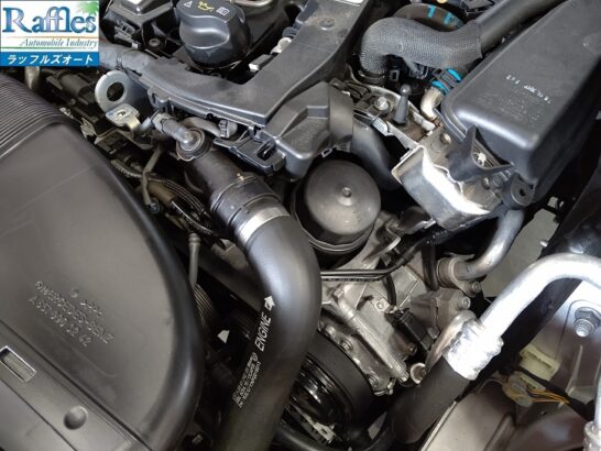 ベンツ MercedesBenz C220d W205 Euro Touring ユーロツーリング エンジンオイル交換 オイルフィルターレスシステム？  ✘ PAC-P パワーエアコンプラス 施工 奈良県 奈良市 より